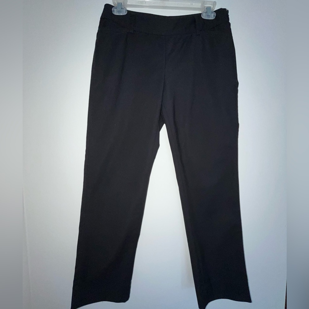 White House Black Market Perfect Form Black Slim Ankle Pant